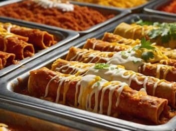 Cheese Enchilada Buffet