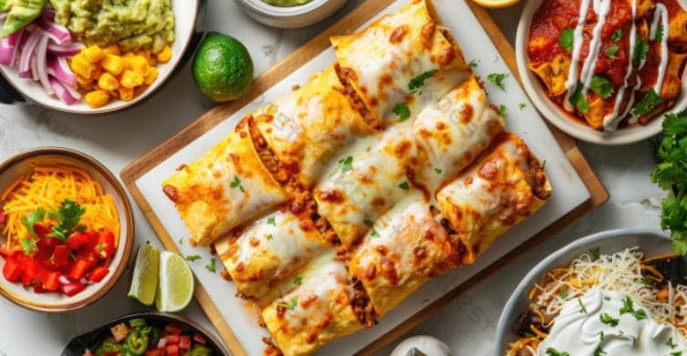 Chicken Enchilada Buffet
