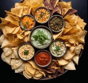 Classic Chips and Dips Tray