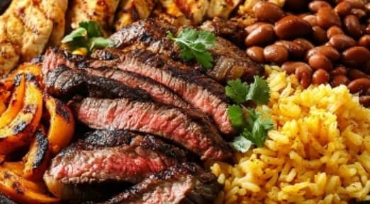 Combo Chicken & Steak Plate