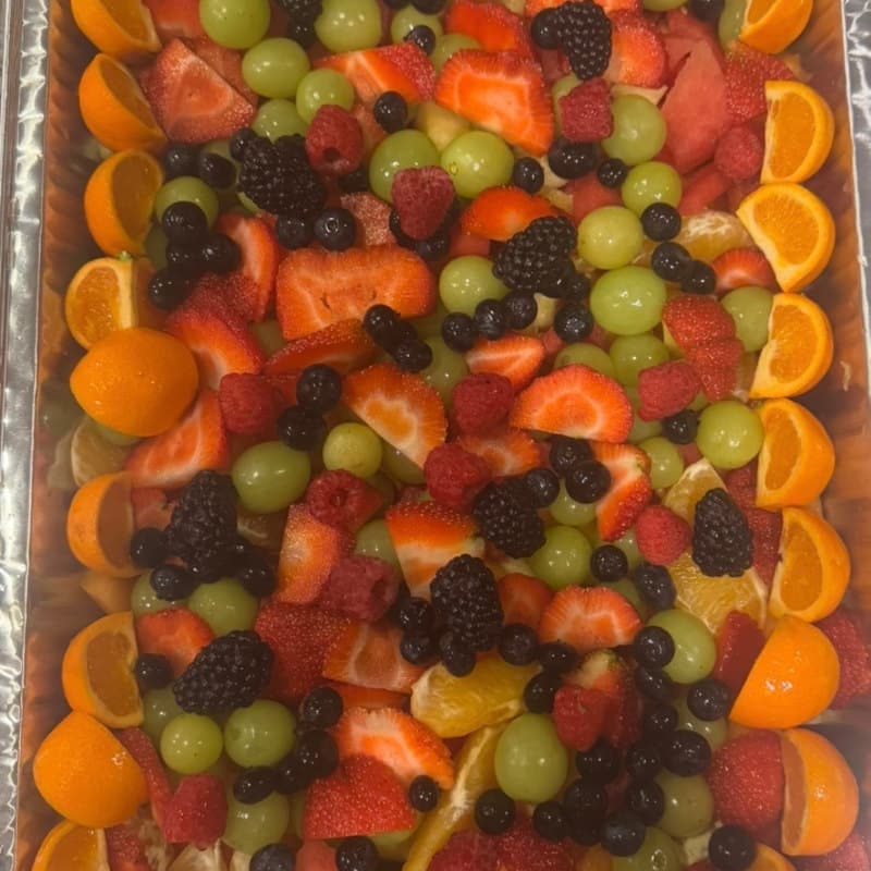 Assorted Organic Fresh Fruit Tray