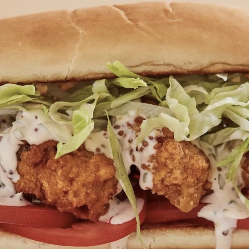 Crispy Chicken Po' Boy Box
