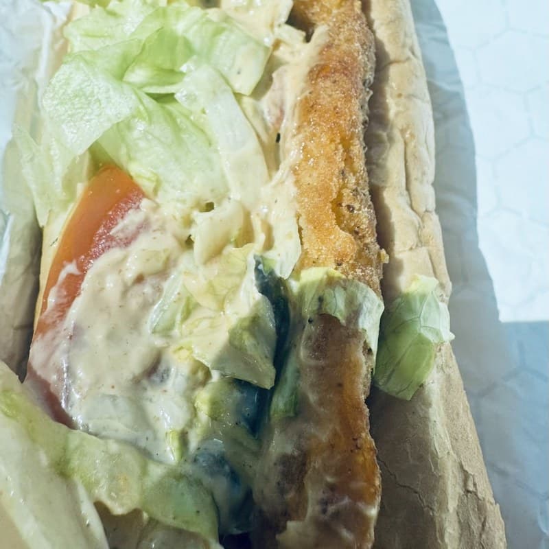 Fried Swai Fish Po' Boy Box