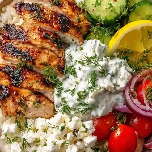 Grilled Chicken Rice Bowl