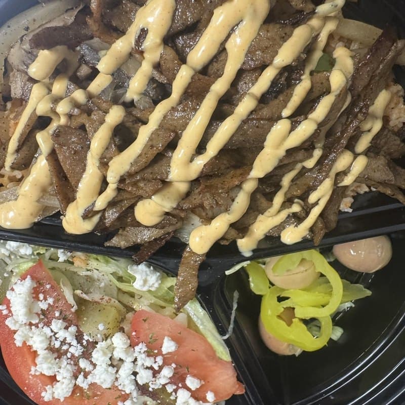 Gyro Beef-Lamb Rice Bowl