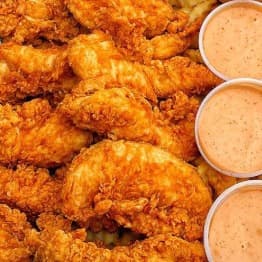 Jumbo Crispy Chicken Tenders Tray