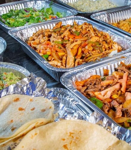 Halal Chicken Fajita Bar