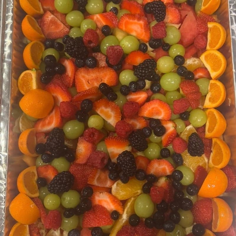 Assorted Organic Fresh Fruit Tray