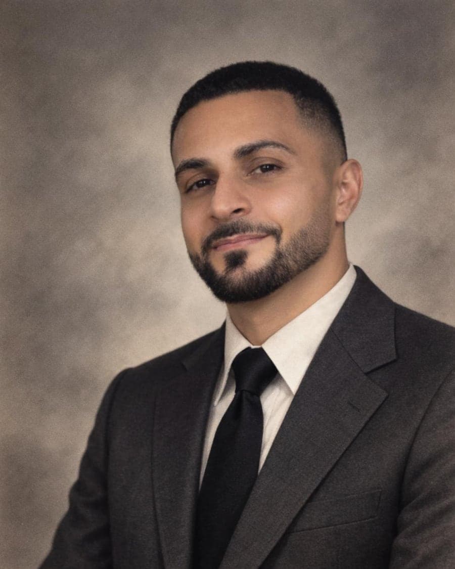 Preston Ceballos, founder of Lone Star Halal Catering